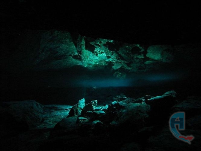gruta submarina